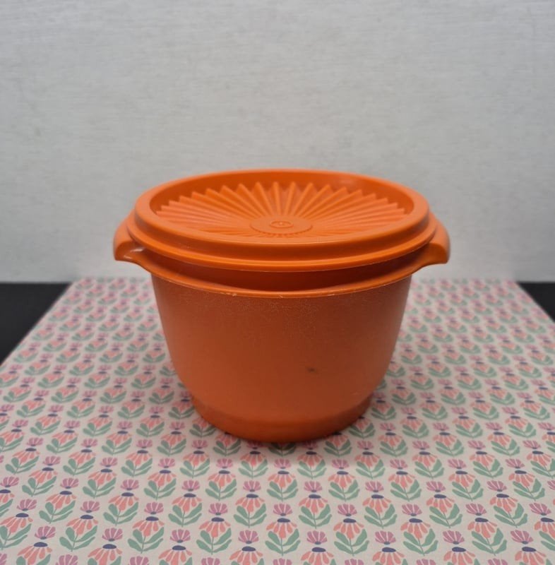 Vintage Tupperware Servalier doos, sterdeksel, Gebruikt, Tupperware, ., Overige typen