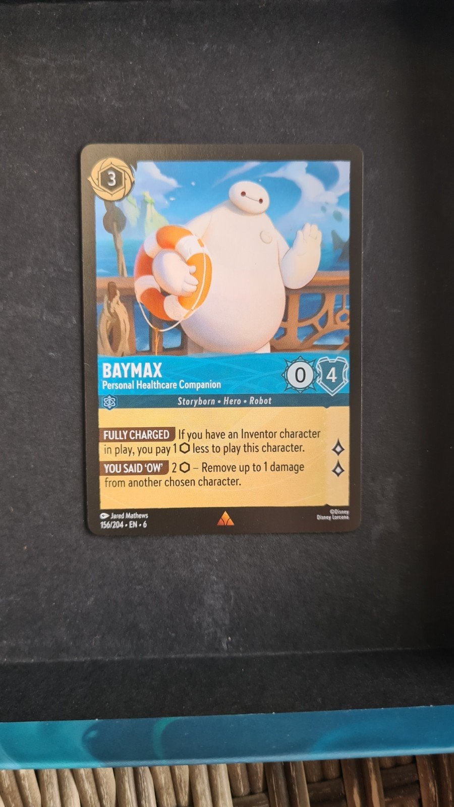 Disney lorcana baymax 156, Ophalen of Verzenden, Nieuw
