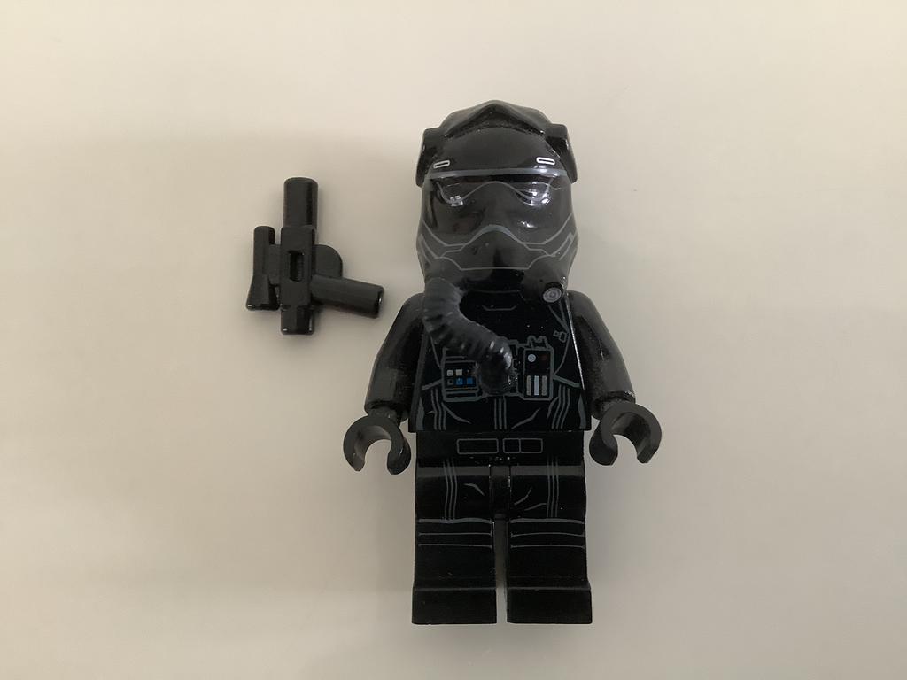 LEGO Star Wars - minifiguur - sw0672 - FO TIE Fighter Pilot, Star Wars, Lego, Ophalen of Verzenden, Zo goed als nieuw