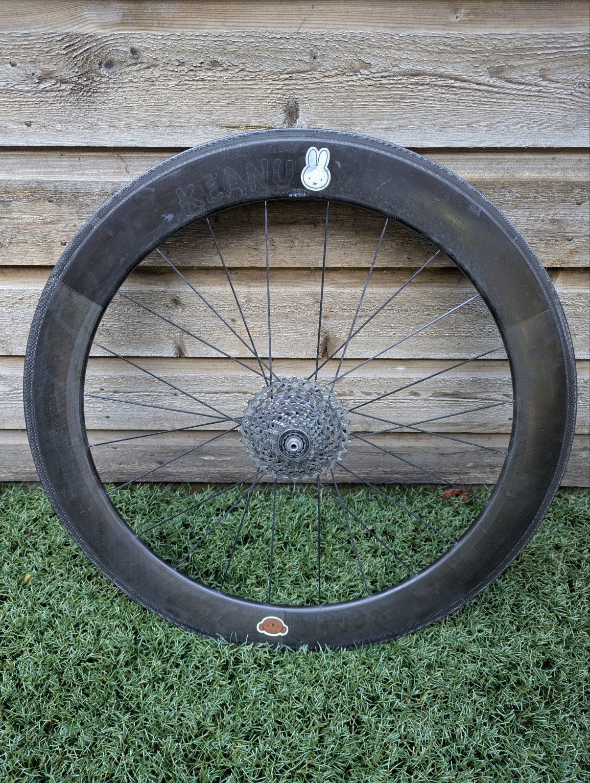 Edco Albus Carbon Achterwiel met Hope RS4 Naaf, Fietsen en Brommers, Gebruikt, Edco, Racefiets, Carbon