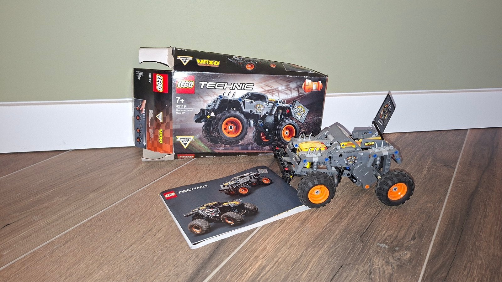 LEGO Technic Monster Jam Max-D 42119 - Compleet, Ophalen of Verzenden, Gebruikt, Overige merken
