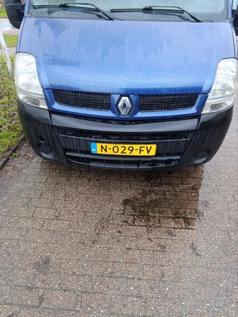 Renault Master Camper 2004, Auto's, Renault, 2275 kg, 2000 kg, Blauw, Te koop