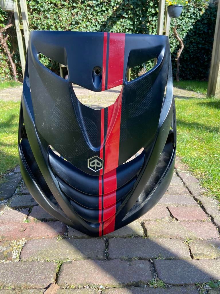Kappen Piaggio Zipp - zwart rood, Fietsen en Brommers, Ophalen of Verzenden, Benzine, Zip