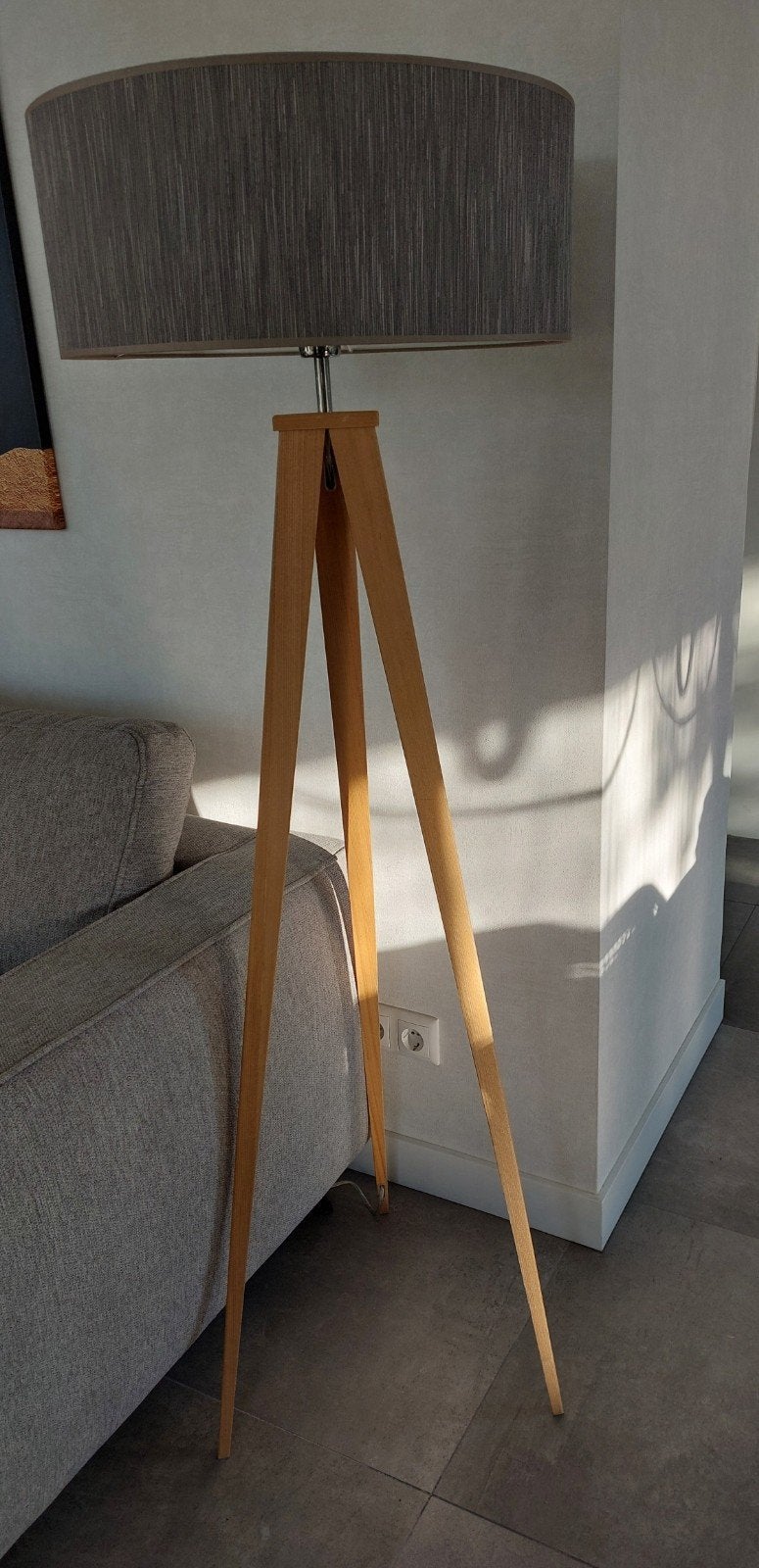 Staande lamp x2, Ophalen, Zo goed als nieuw, E27 (groot), 150 tot 200 cm