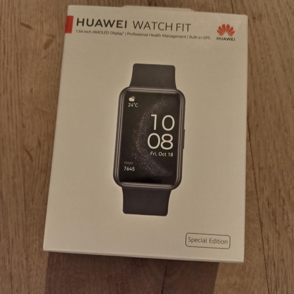 Huawei horloge, HUAWEI, Zwart, Ophalen of Verzenden, Waterdicht