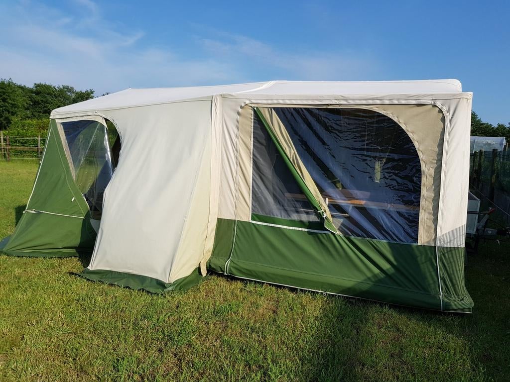 Combi Camp Panda vouwwagen 2-4 pers., Caravans en Kamperen, Ophalen, Combi-Camp, Aanwezig, Tot en met 4