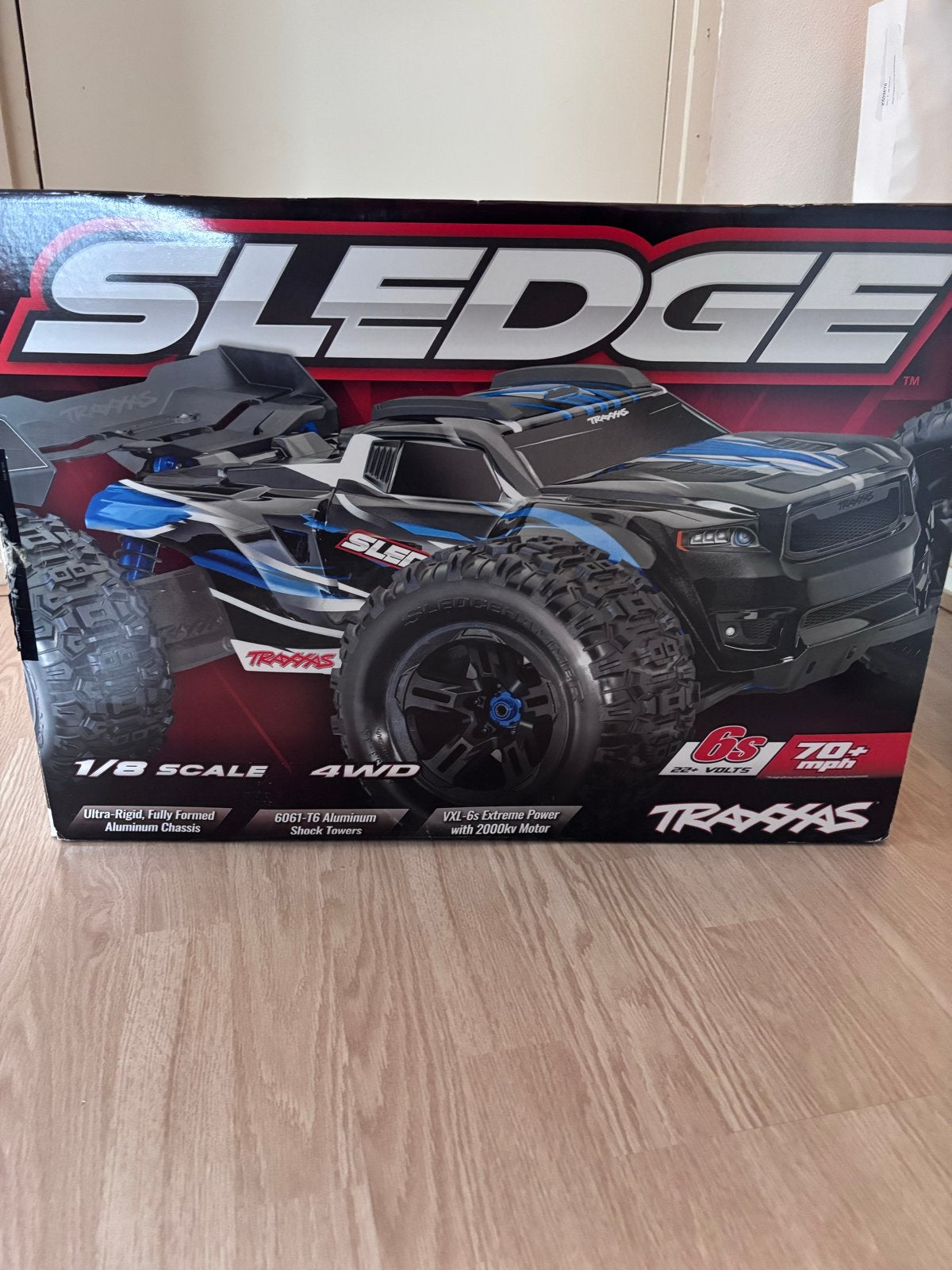 Traxxas Sledge 1:8 4WD RC Auto - Nieuw in doos, Hobby en Vrije tijd, Elektro, Auto offroad, Nieuw, Ophalen of Verzenden