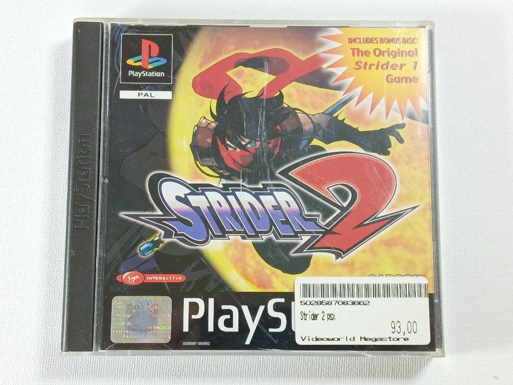 Strider 2 - PlayStation - PSX - PAL - Compleet - CIB, Avontuur en Actie, Sony Interactive Entertainment Network Europe Limited