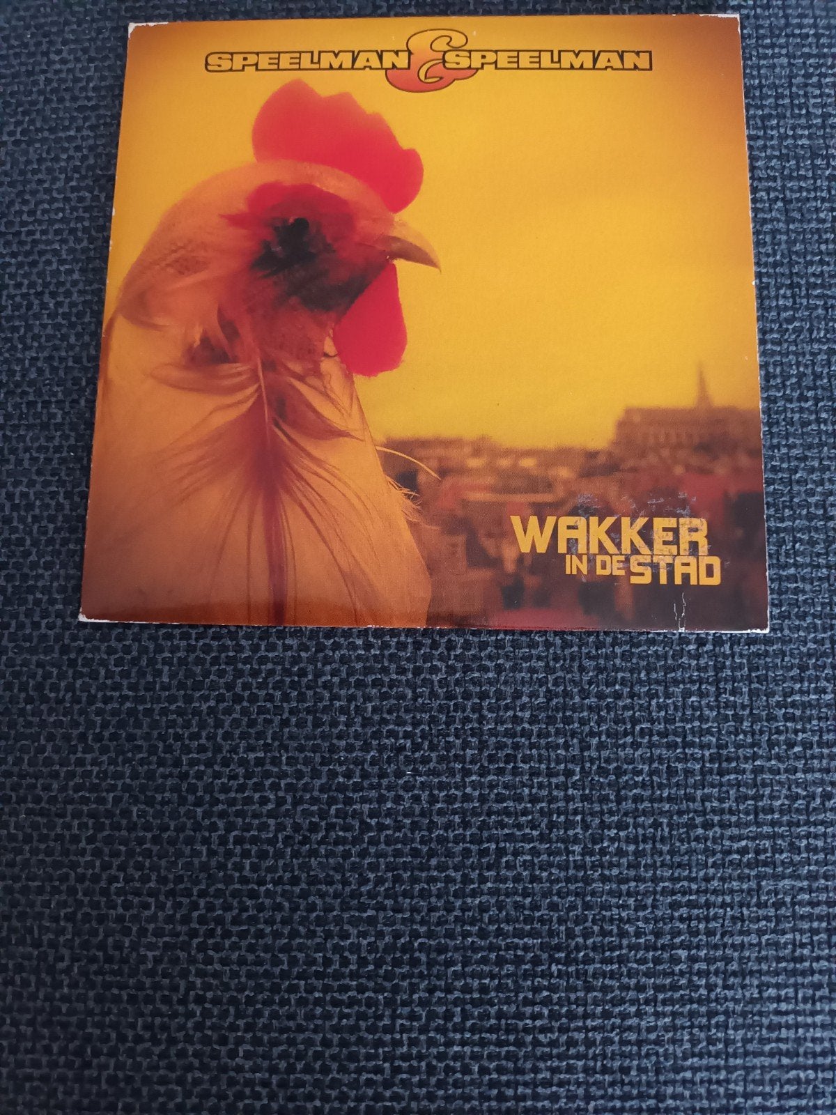 promo - SPEELMAN & SPEELMAN - WAKKER IN DE STAD .-, Cd's en Dvd's, Ophalen of Verzenden, Zo goed als nieuw, Cabaret of Kleinkunst