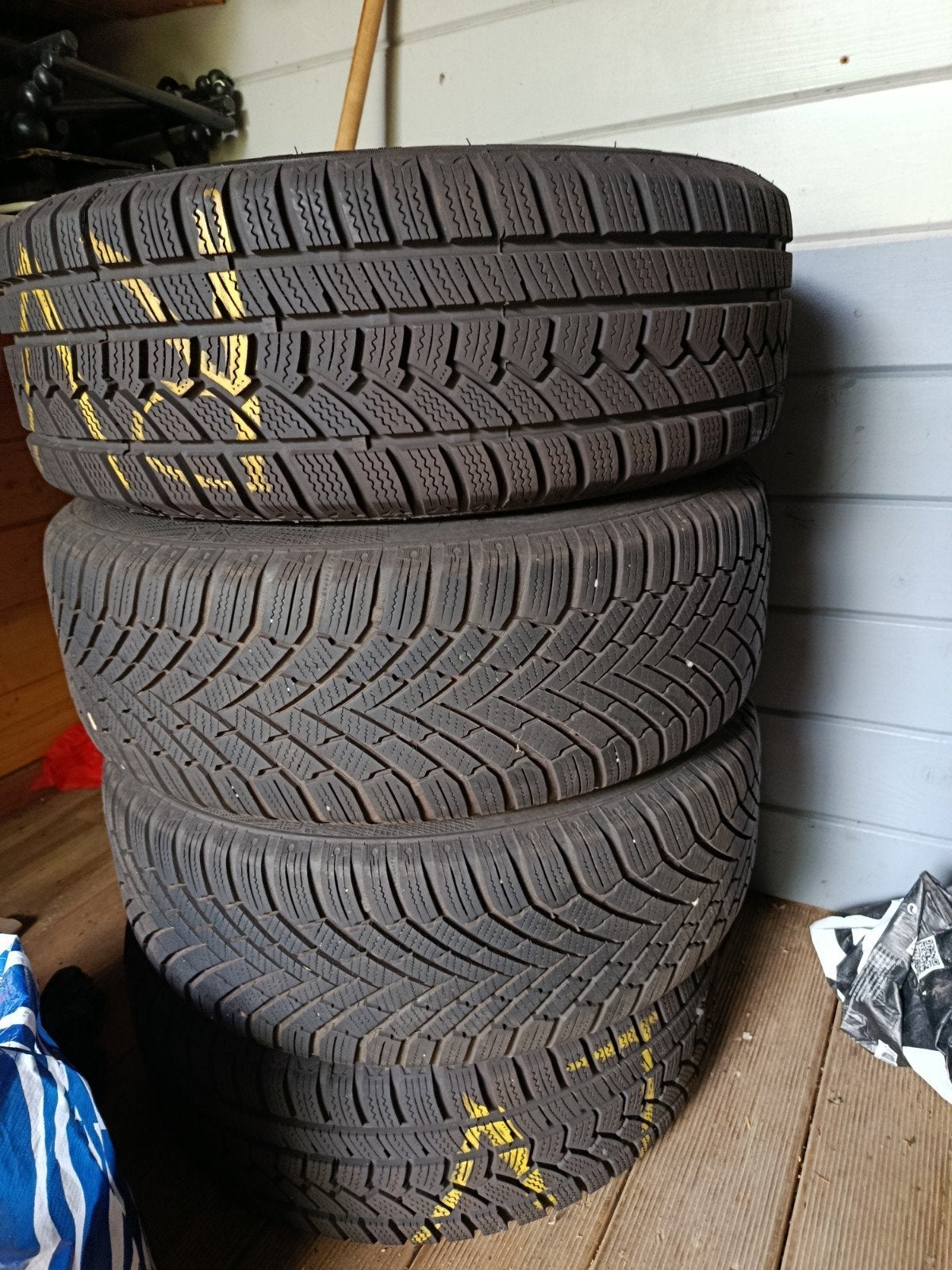 winterbanden, Auto-onderdelen, Banden en Velgen, Ophalen, Gebruikt, 16 inch, Banden en Velgen