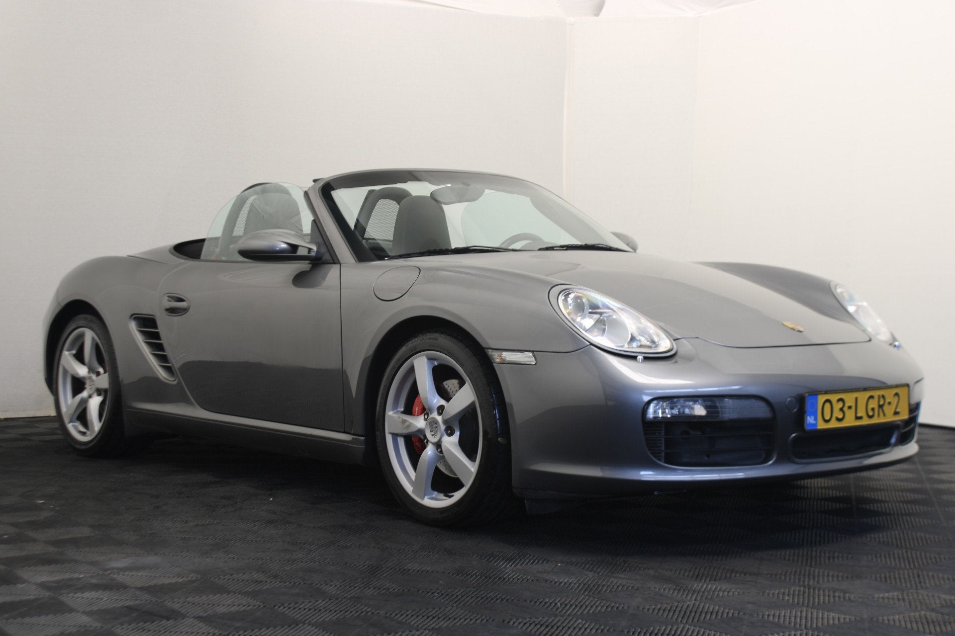 Porsche Boxster S 3.4 (bj 2008), Auto's, Porsche, 1330 kg, Achterwielaandrijving, Gebruikt, Zwart