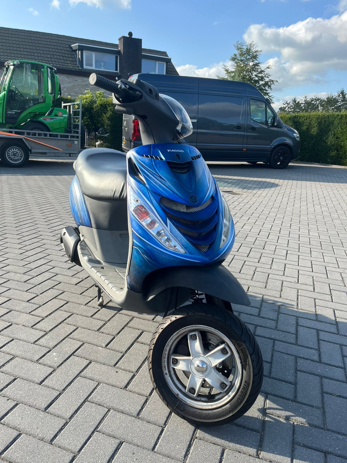 Piaggio Zip M25 A1 125cc – Rijklaar, Ophalen, Zo goed als nieuw, Benzine, Zip