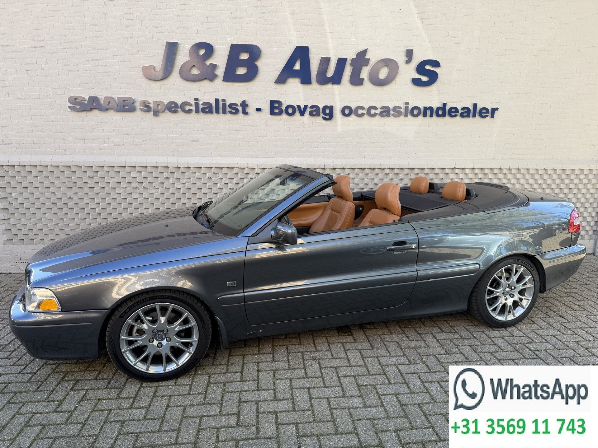 Volvo C70 Convertible 2.0 T Cabrio Autumn Sun Lederen interi, C70, Gebruikt, 4 stoelen, Leder