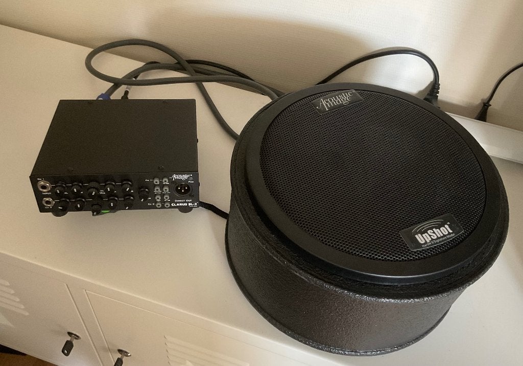 Acoustic Image Combo: Clarus SL-2 amp, UpShot cab, Ophalen of Verzenden, Zo goed als nieuw, Overige formaten