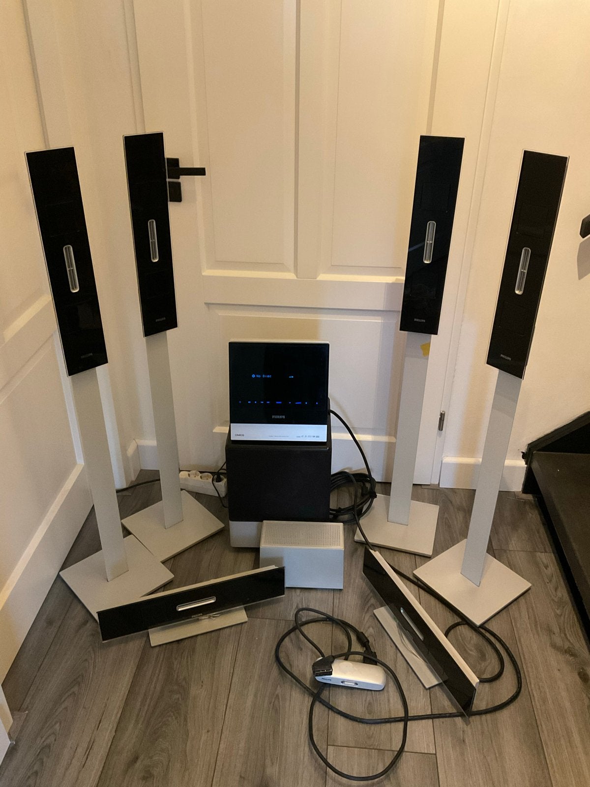 Philips HTS9800W Draadloos Home Theater Systeem, Audio, Tv en Foto, Home Cinema-sets, Ophalen, Philips, Gebruikt, 70 watt of meer