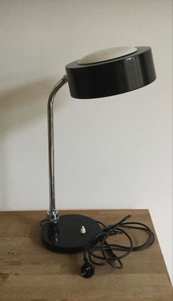 Vintage Jumo bureaulamp, Gebruikt, 50 tot 75 cm, Vintage, Ophalen of Verzenden