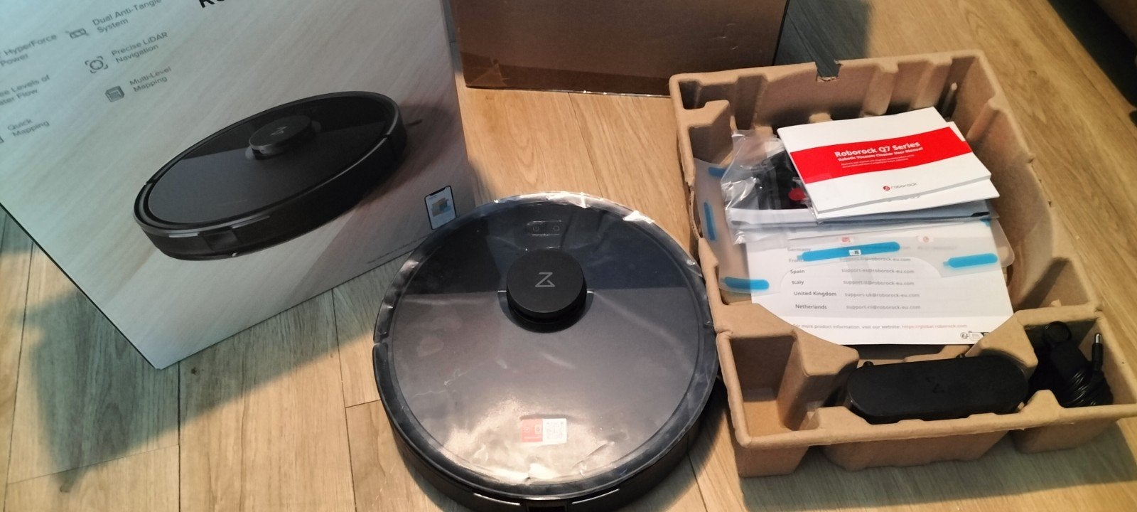 Roborock Q7 L5 robotstofzuiger. Nieuw. 1 keer gebruikt, Ophalen, Nieuw, Robotstofzuiger