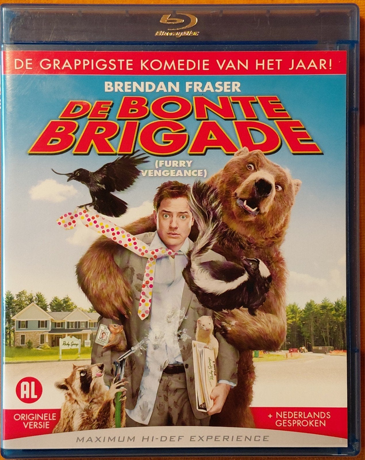 De Bonte Brigade (Furry Vengeance) - Blu-ray, Gebruikt, Alle leeftijden, Nederlands, Ophalen of Verzenden