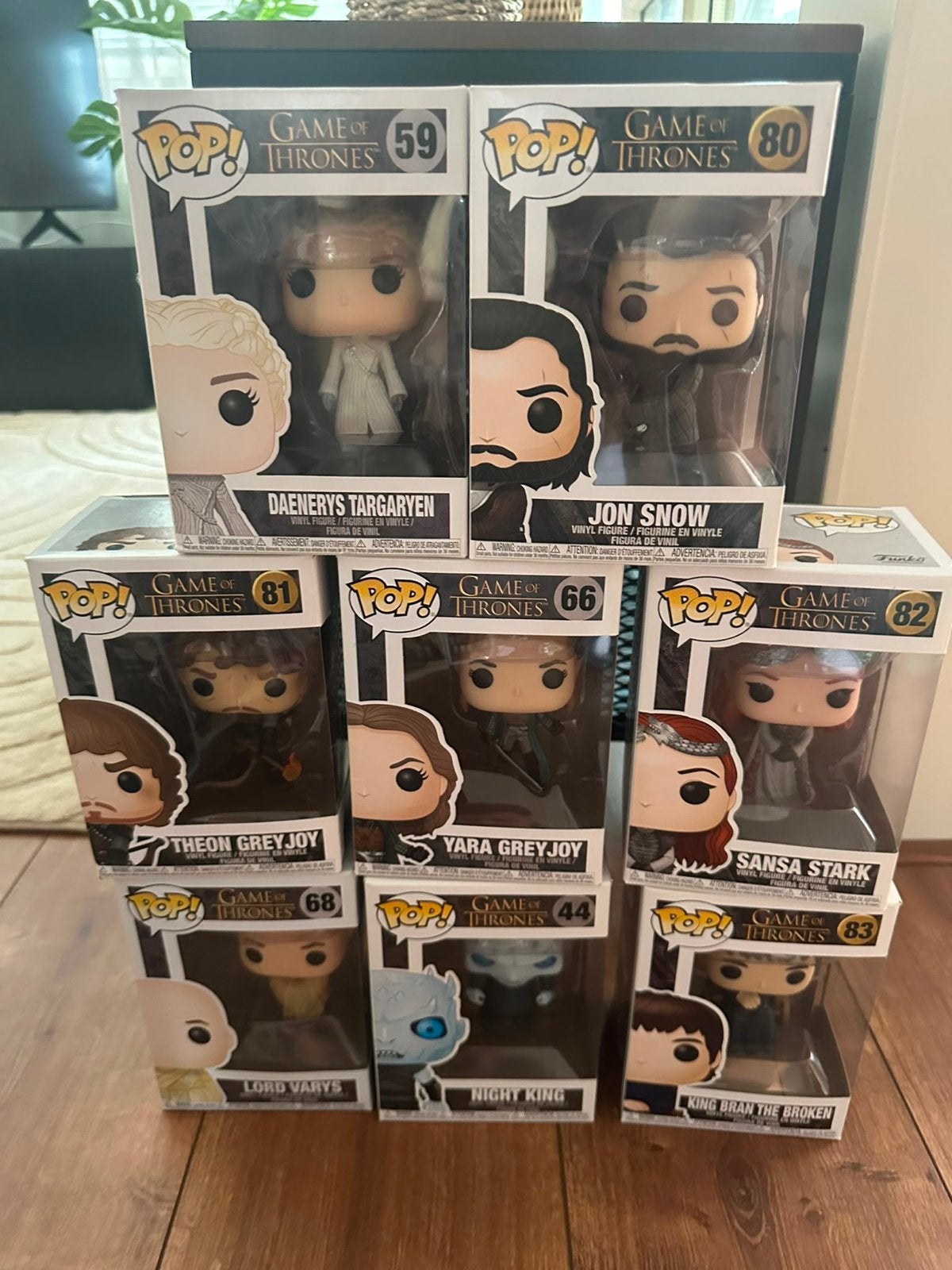 Game of Thrones Funko Pop Bundel - 7 Stuks, Ophalen of Verzenden, Nieuw