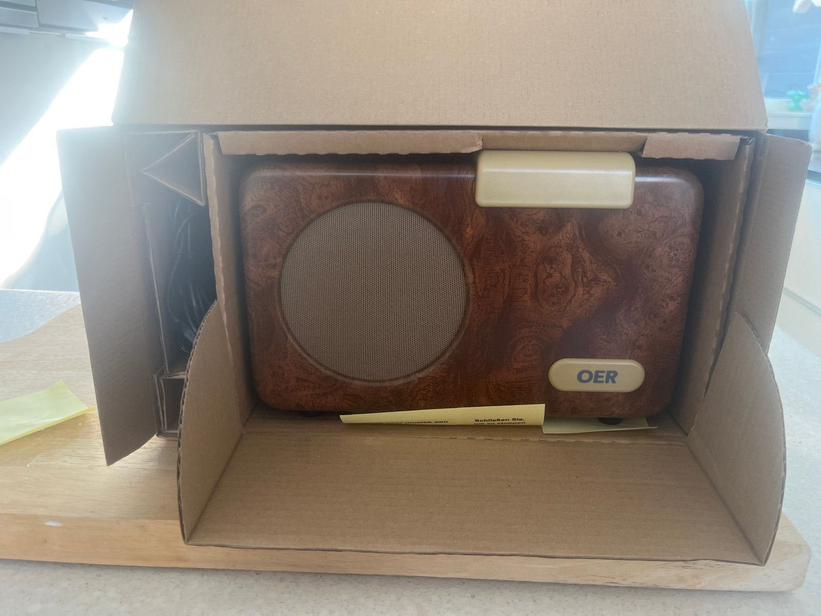 Nieuwe Dementieradio - Eenvoudige Radio voor Ouderen, Ophalen, Nieuw, Radio