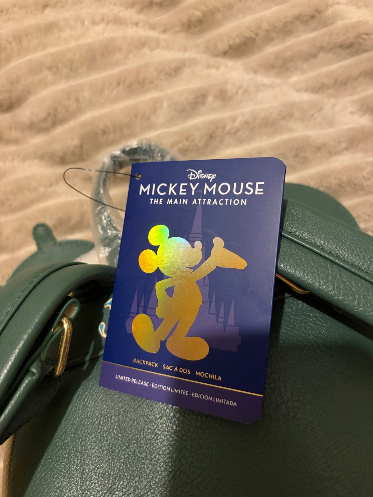 Nieuwe Disney Mickey Mouse The Main Attraction rugzak, Minder dan 30 cm, Nieuw, Minder dan 25 cm, Verzenden