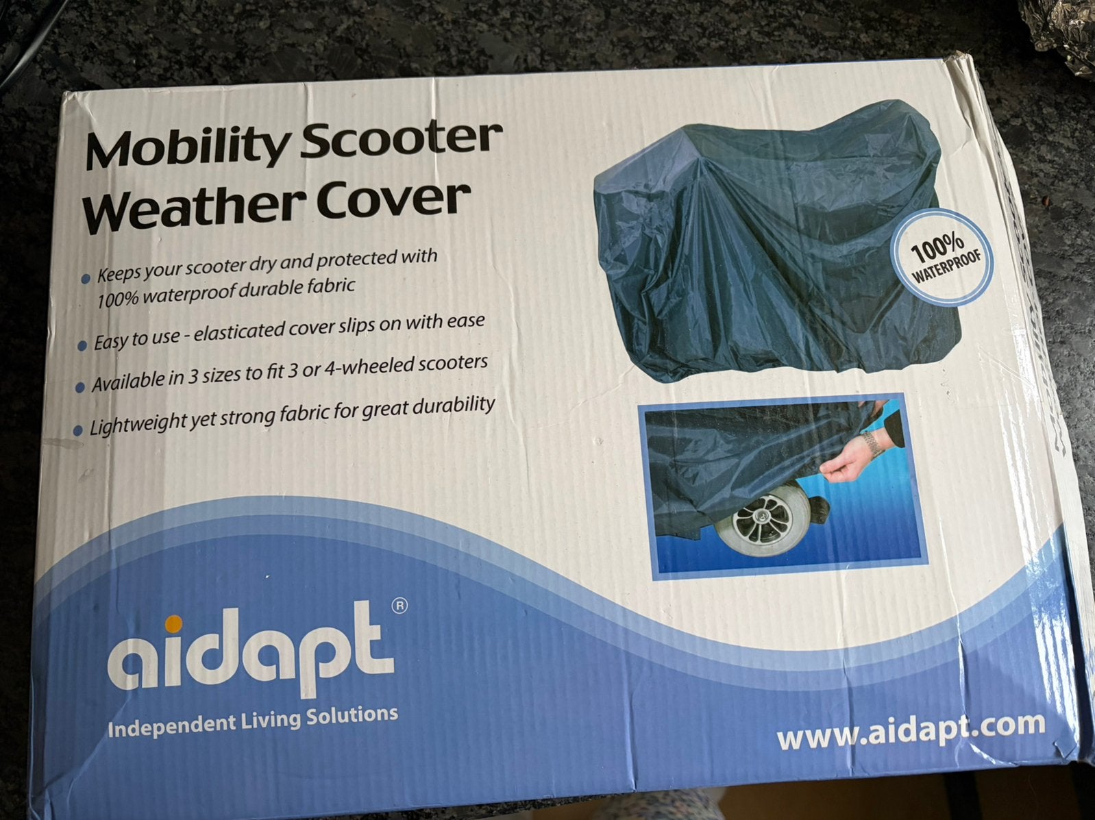 Hoes voor scootmobiel, Diversen, Ophalen, Nieuw