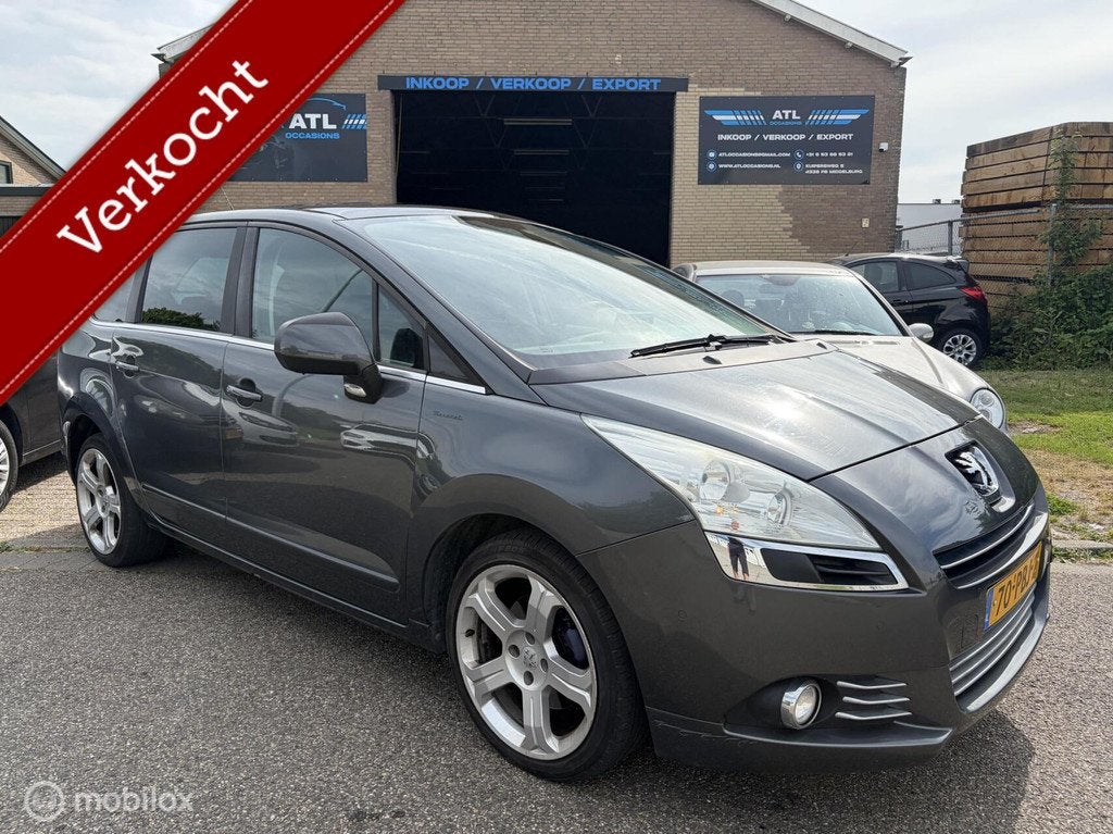 Nette Peugeot 5008 7pers. 1.6 ST VOLL! APK 2027, Voorwielaandrijving, Euro 5, Gebruikt, Bedrijf