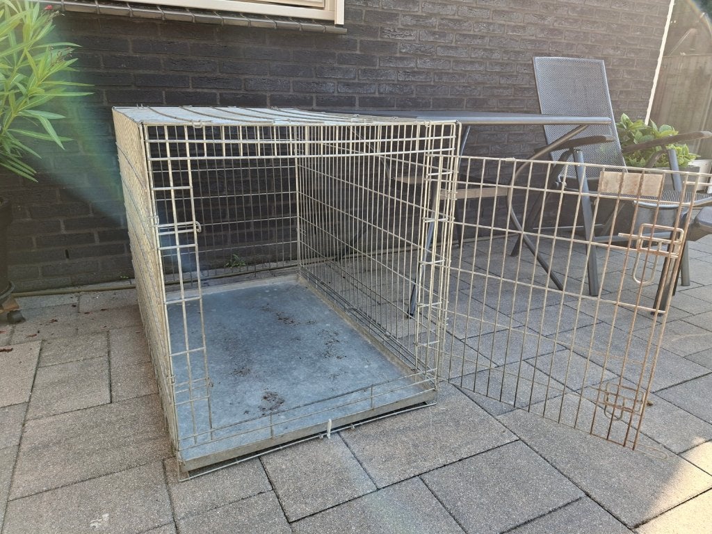 Honden bench 65X110 cm, Dieren en Toebehoren, Ophalen, Zo goed als nieuw