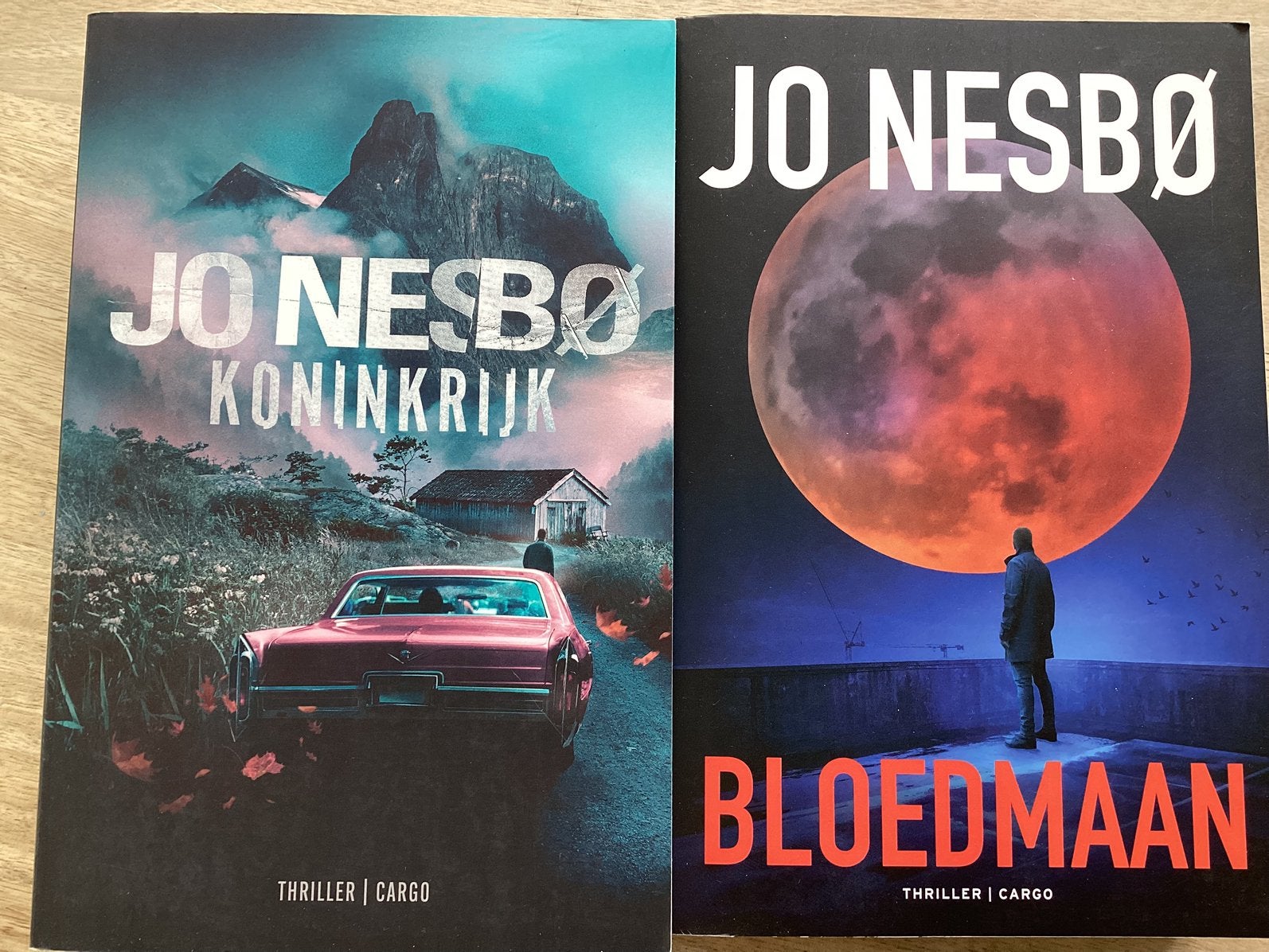 Koninkrijk en Bloedmaan van Jo Nesbø, Boeken, Thrillers, Ophalen of Verzenden, Zo goed als nieuw, Scandinavië