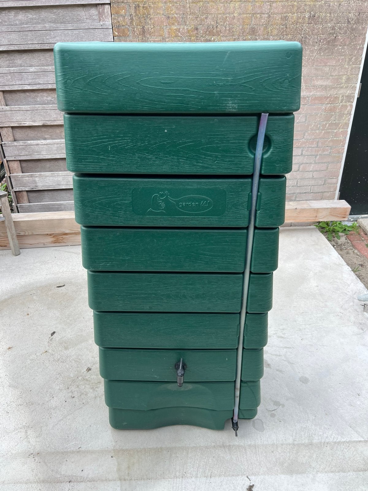 Garden kunstof regenton 276 liter, Tuin en Terras, Regentonnen, Ophalen, Kunststof, Met kraantje, 150 liter of meer