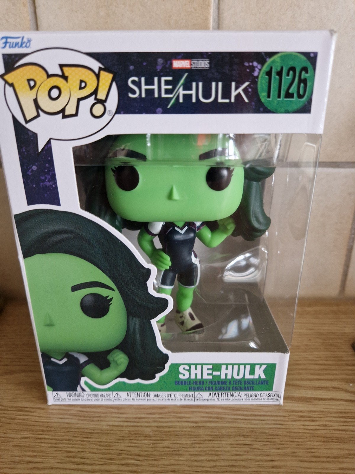 funko pop she hulk nr 1126 she hulk, Ophalen of Verzenden, Zo goed als nieuw