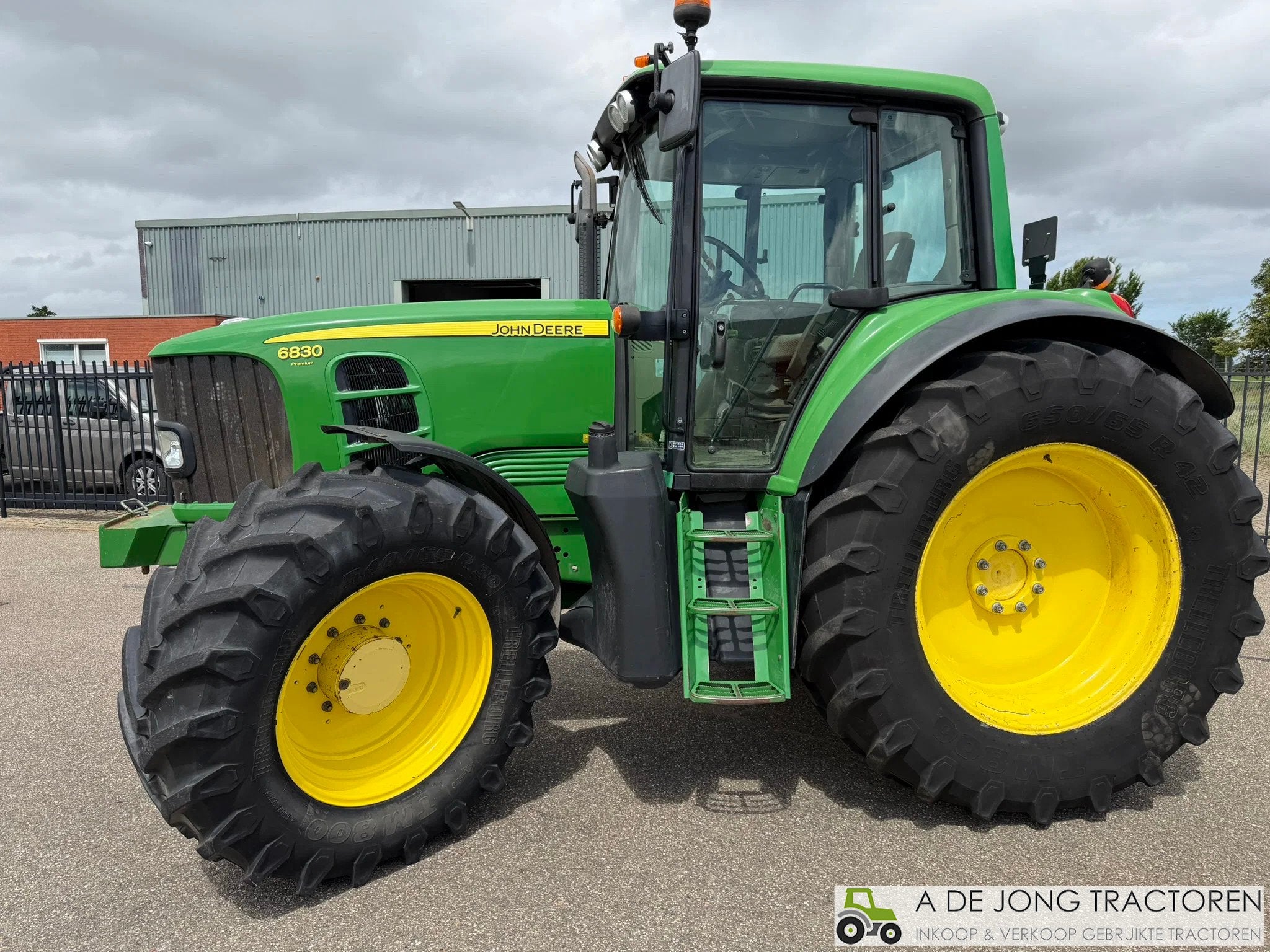 John Deere 6830 (bj 2008), Gebruikt, Meer dan 160 Pk, John Deere, Meer dan 10000