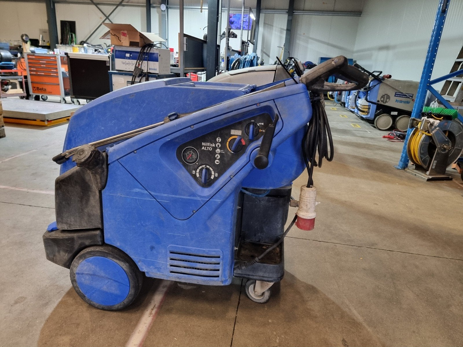 Alto Nilfisk Neptune 5 hogedrukreiniger stoomcleaner 400V, Ophalen, Gebruikt, Met regelbare waterdruk, Nilfisk ALTO