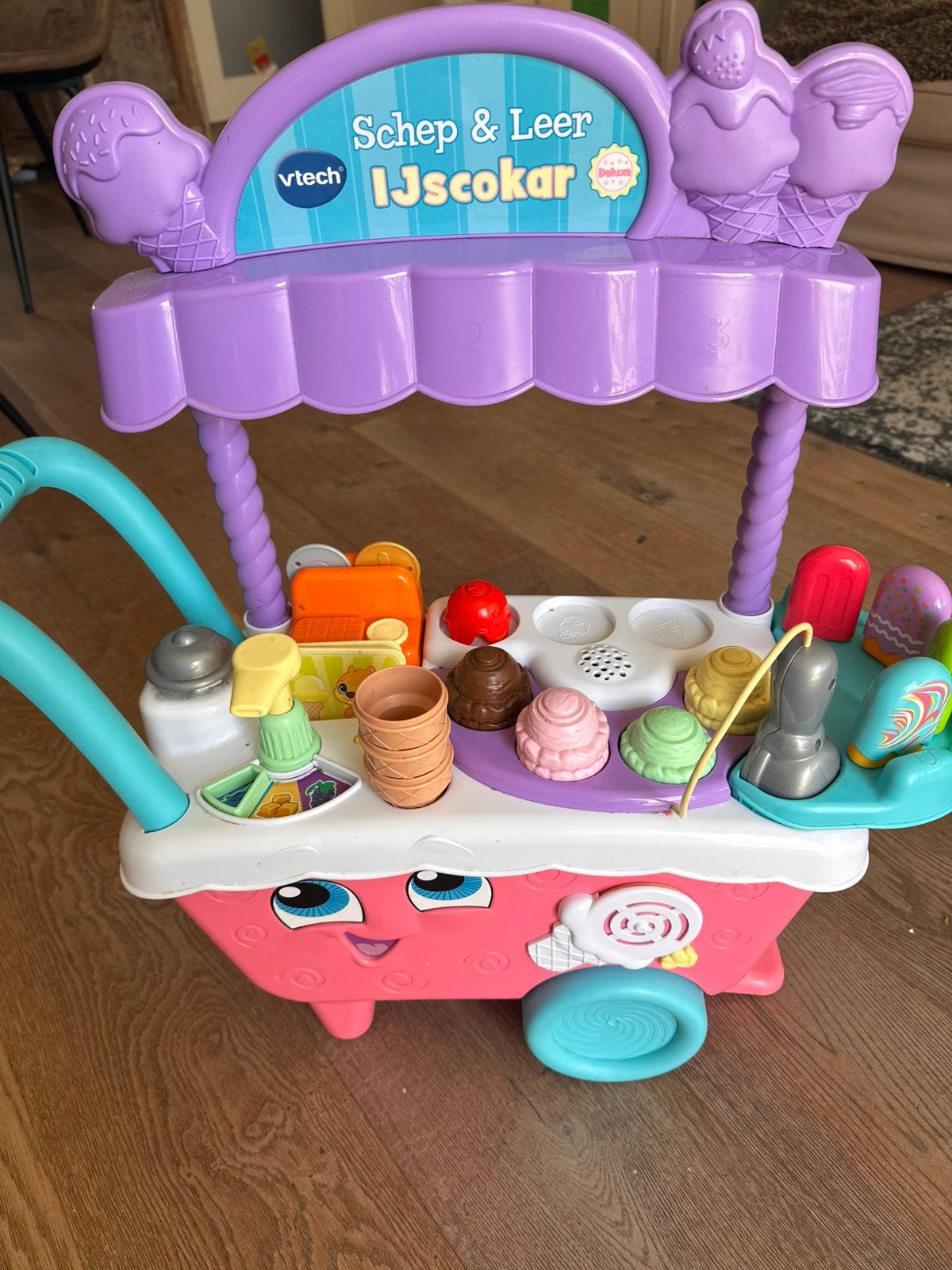 Vtech ijscokar, Ophalen of Verzenden, Gebruikt, 6 maanden tot 2 jaar
