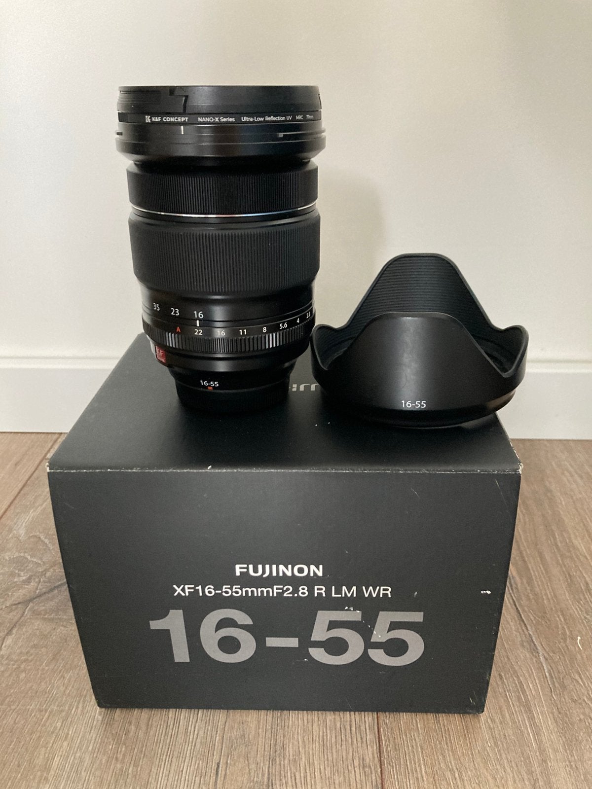 Fuji XF 16-55mm f2.8 R LM WR, Ophalen, Zo goed als nieuw, Standaardlens