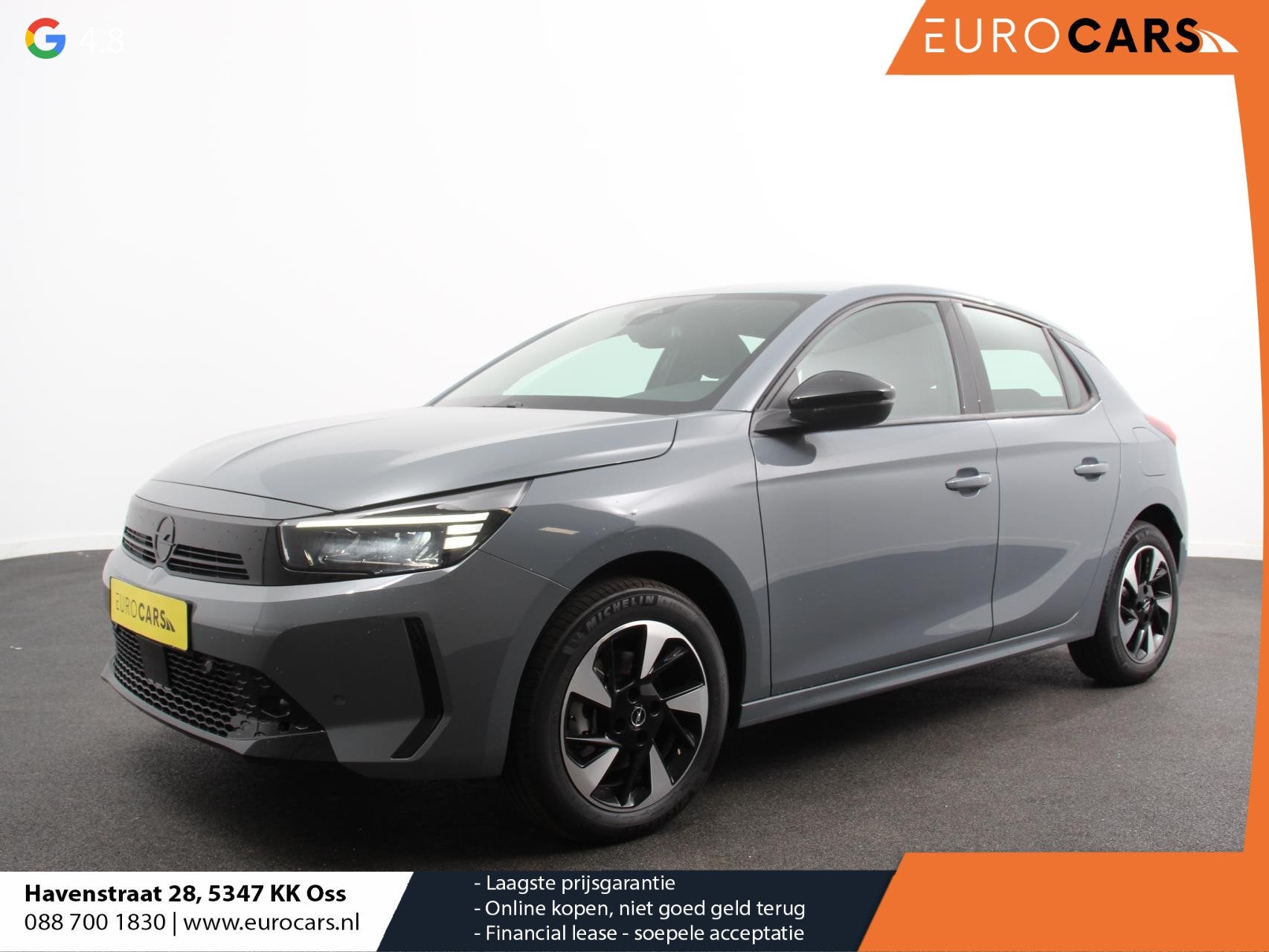 Opel Corsa-e Long Range GS Automaat Navigatie Apple Carplay/, Auto's, Stof, 156 pk, Parkeersensor, 429 km
