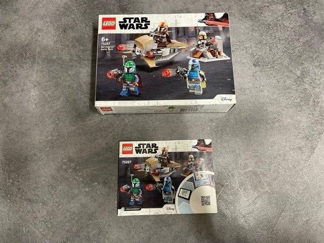 Lego Mandelorian Battle Pack (lege doos + instructies) 75267, Gebruikt, Star Wars, Overige typen, Ophalen of Verzenden
