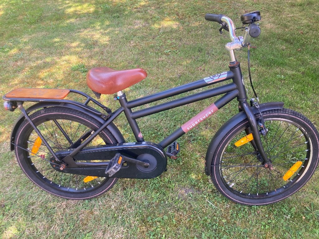 Super-super jongensfiets 20 inch, Fietsen en Brommers, Ophalen, Terugtraprem, Gebruikt, Handrem