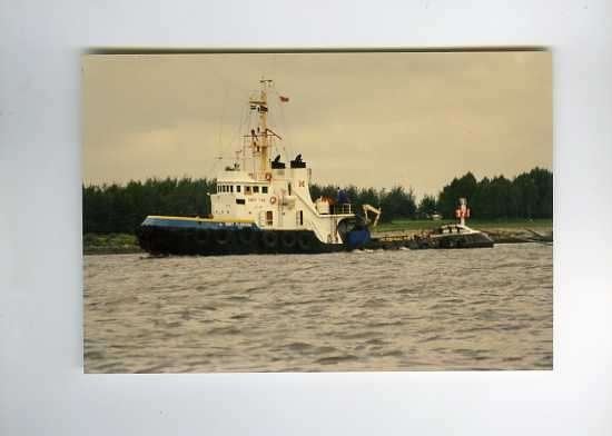 scheepvaart-foto-smit floriana-2x, Verzamelen, Ophalen of Verzenden, Zo goed als nieuw, Motorboot, Boek of Tijdschrift