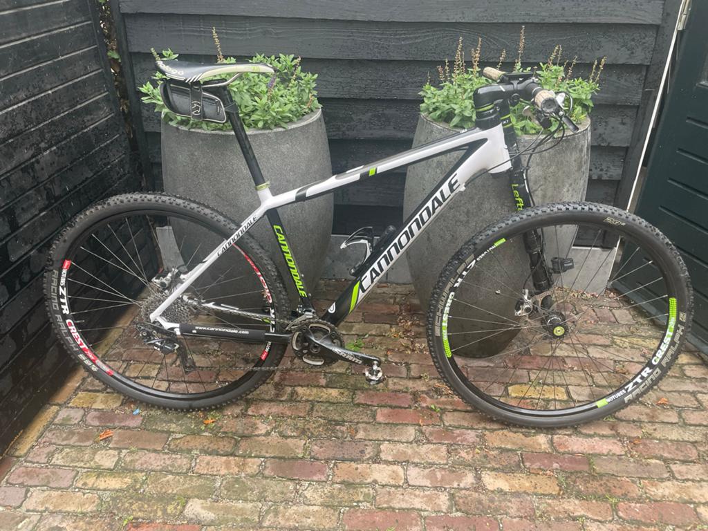 Cannondale F-Si Carbon 3 lefty Mountainbike, Gebruikt, Hardtail, Heren, Schijfrem