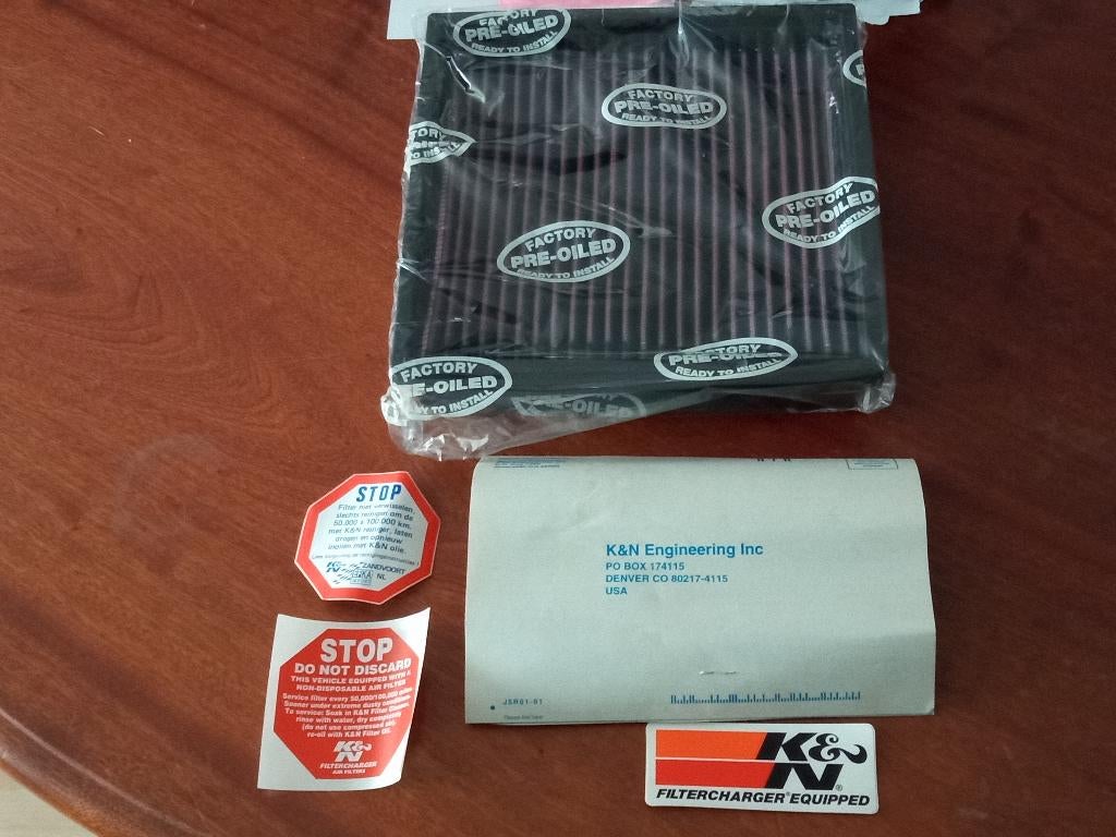 K&N paneel filter voor Jaguar & vag modellen, Ophalen of Verzenden