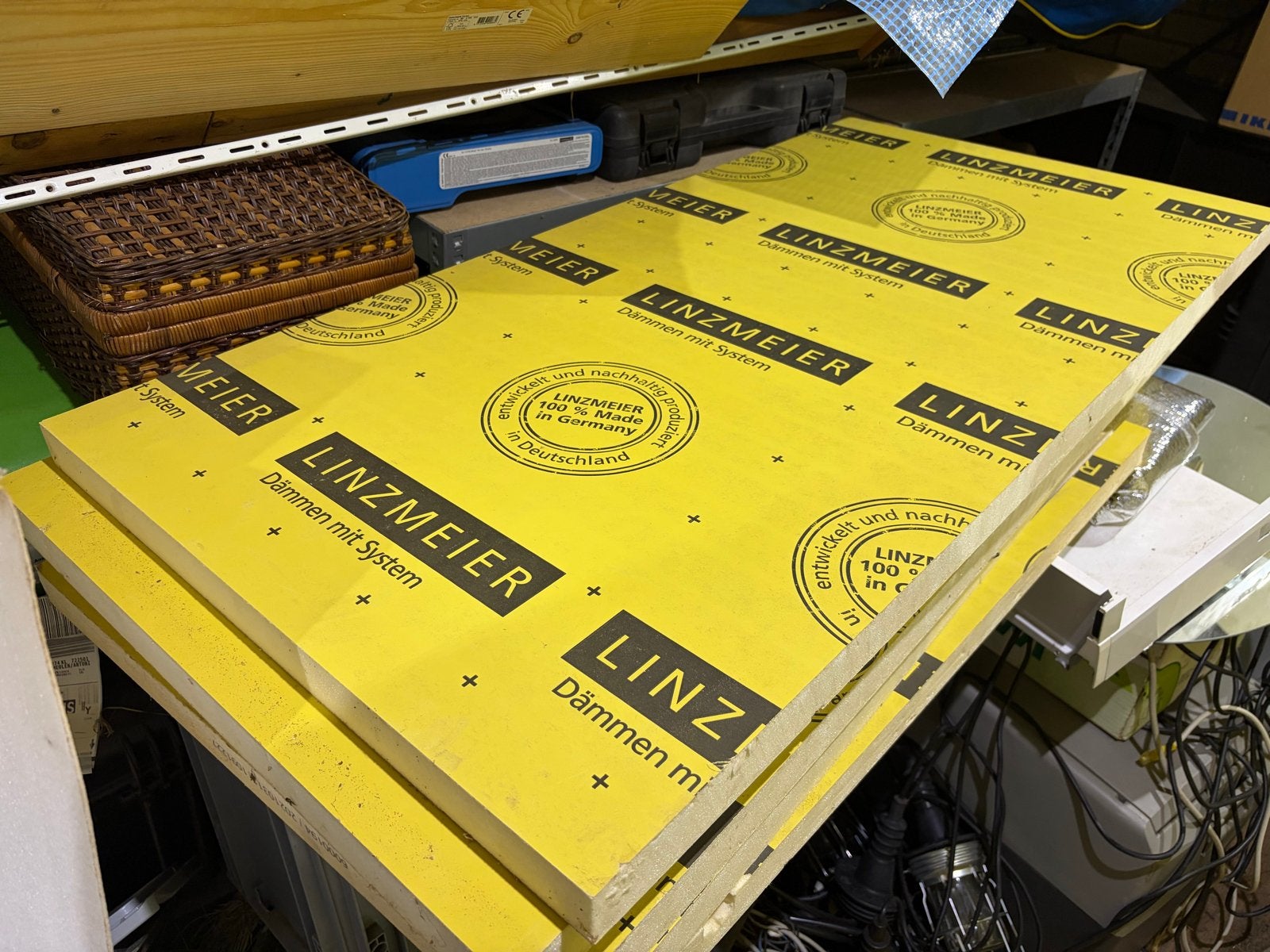 PIR isolatieplaten 120x60 cm - 5 hele platen en reststukken, Ophalen, 4 tot 8 cm, Gebruikt, 5 tot 10 m²