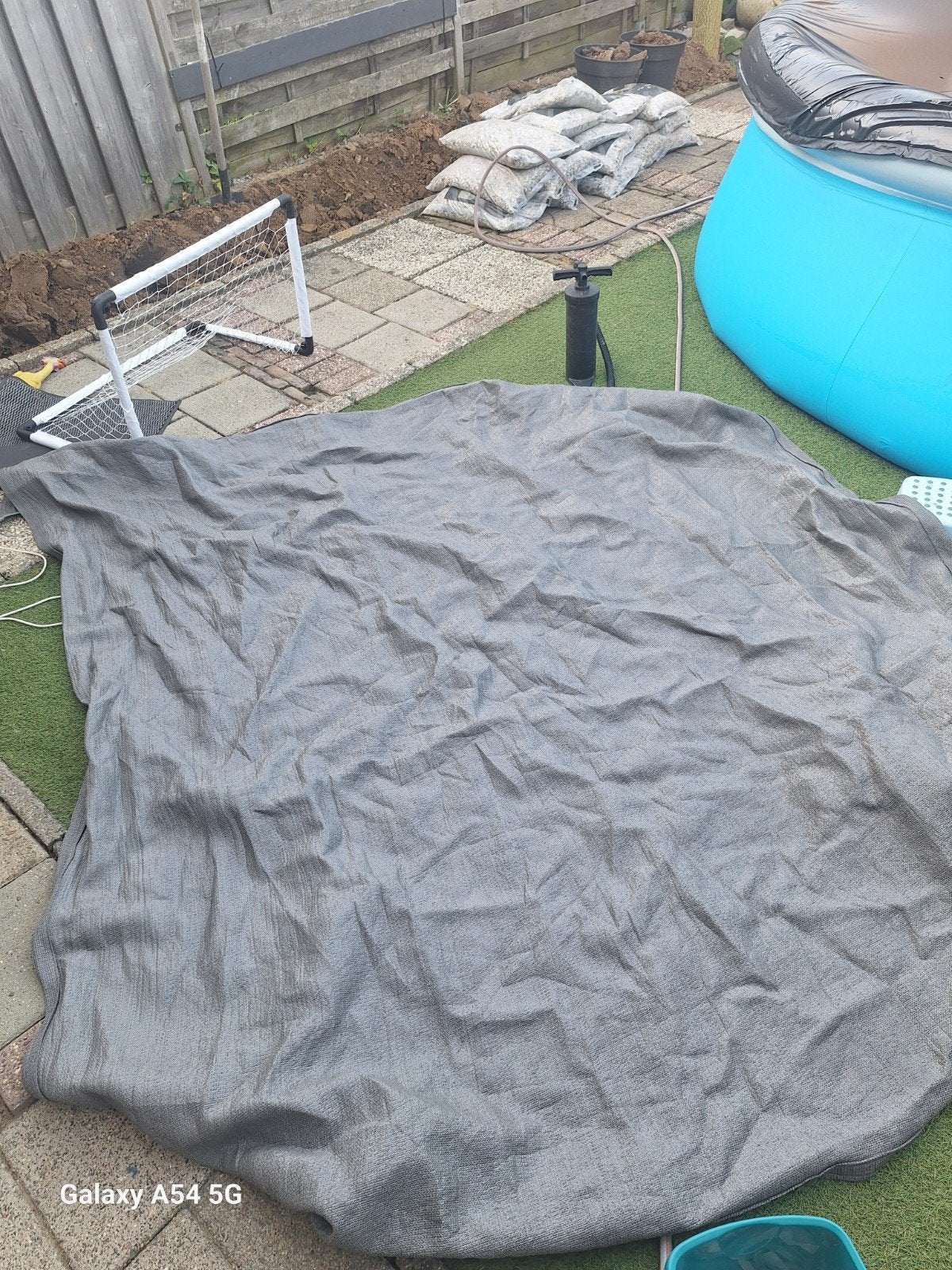 Schaduwdoek, Tuin en Terras, Schaduwdoeken, Ophalen, Gebruikt