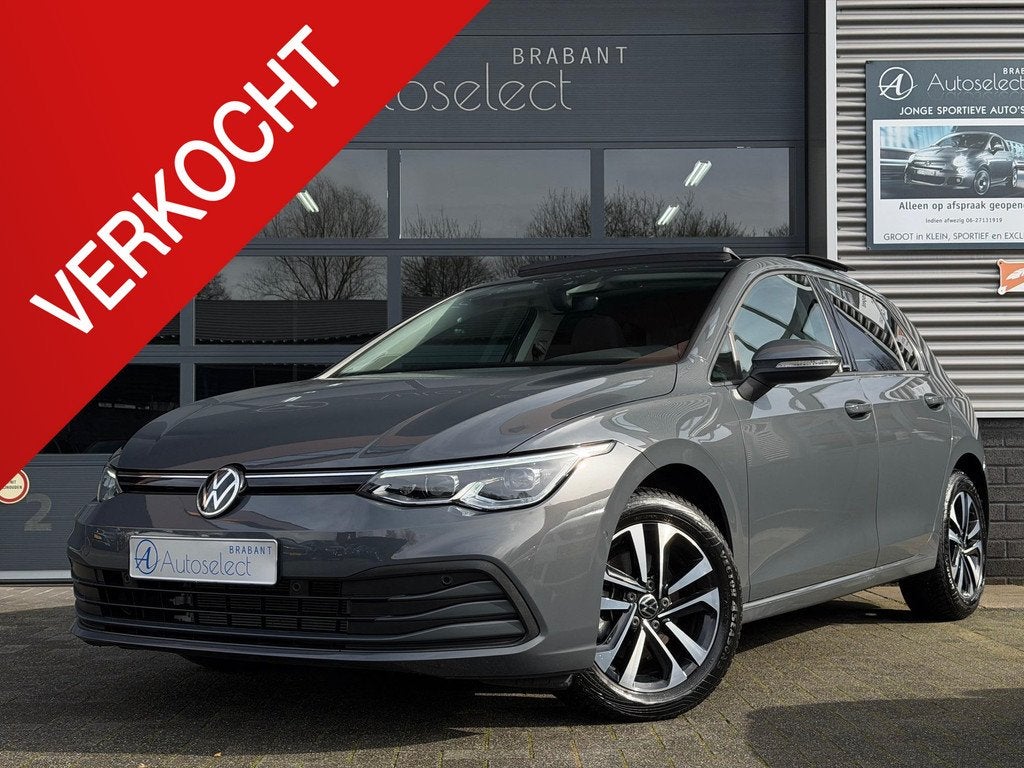 Volkswagen Golf 1.5 eTSI Style Pano Navi LED, Automatische klimaatregeling, 4 cilinders, 150 pk, Bedrijf