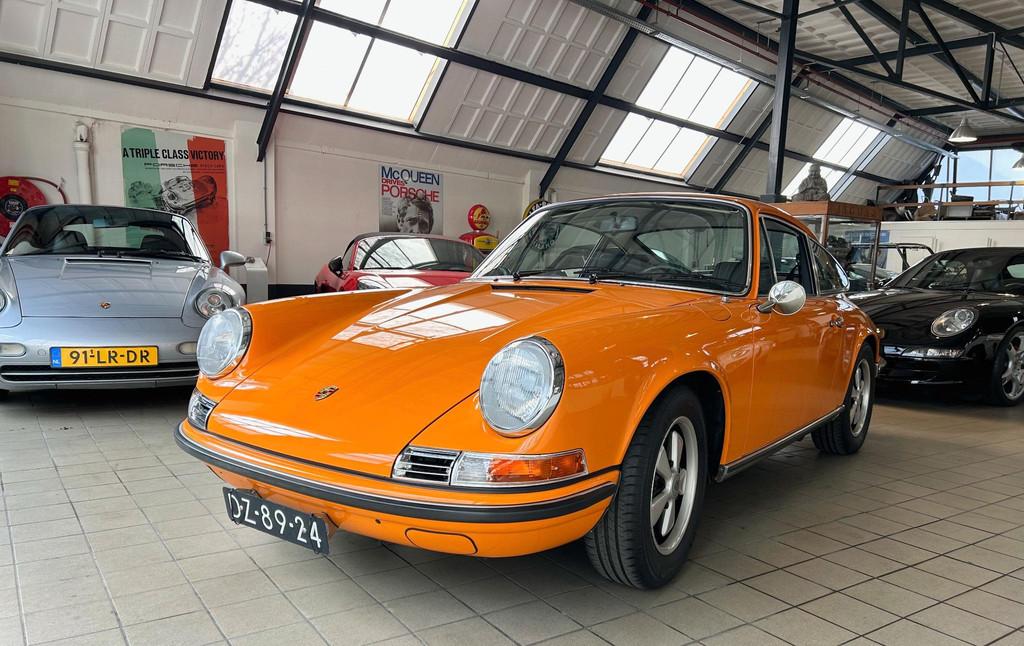 Porsche 911 T (2.2), Auto's, Oldtimers, Bedrijf, Te koop, Lichtmetalen velgen, Porsche, Benzine, Coupé, Handgeschakeld, Geïmporteerd