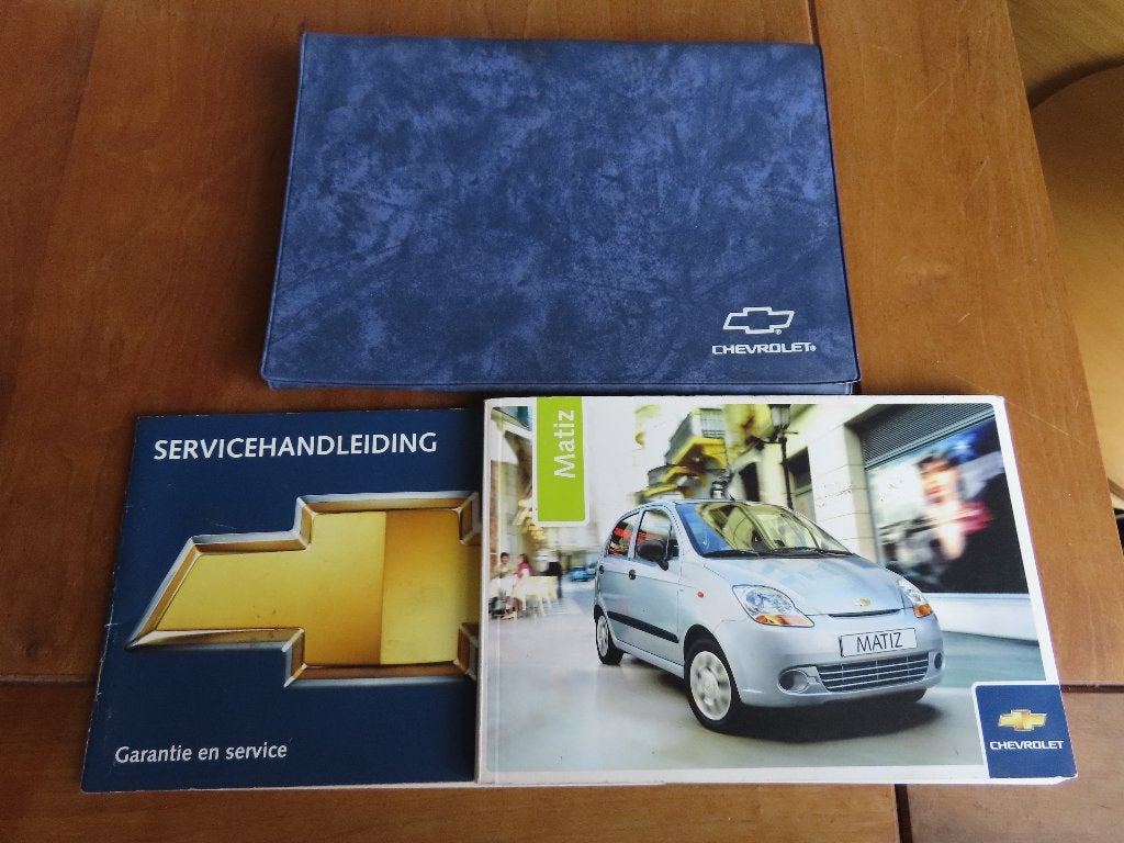 Instructieboek Chevrolet Matiz 2006 met opbergmap, Ophalen of Verzenden