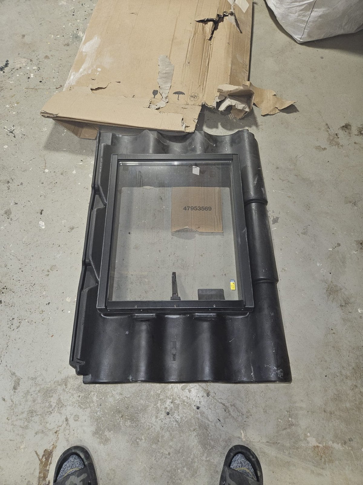 Ubbink Purilan dakraam met dubbel glas, Ophalen, Minder dan 80 cm, Zo goed als nieuw, Dubbelglas