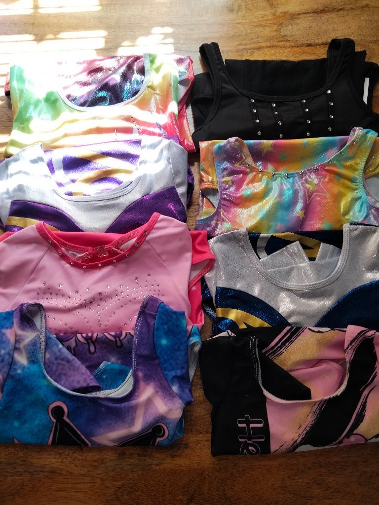 Turnpakje/turnpakjes maat 122 SALE nu 10 euro per stuk (3), Kindermaat 122 t/m 140, Ophalen of Verzenden, Nieuw, Turnpak(je)