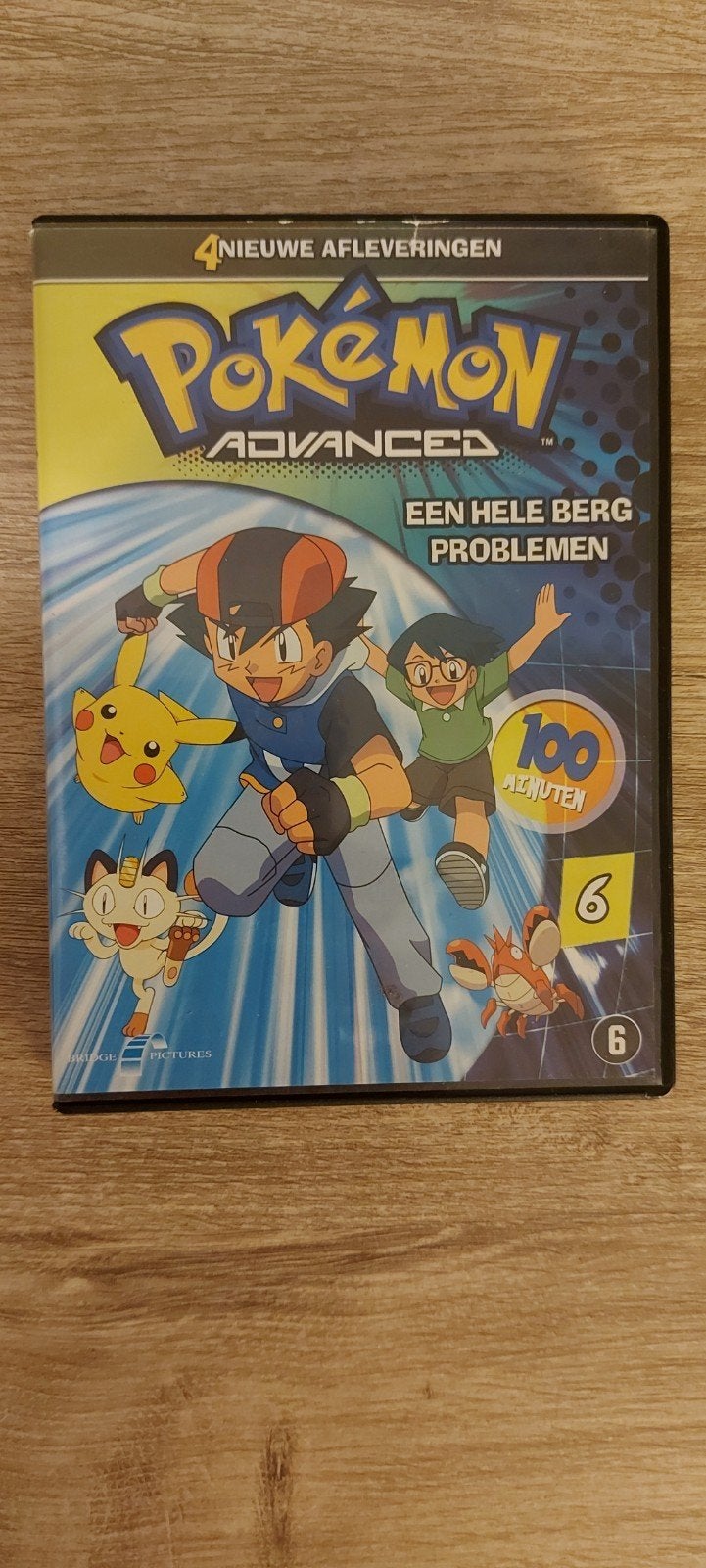 Pokemon advanced dvd: Een hele berg problemen, Alle leeftijden, Ophalen of Verzenden, Zo goed als nieuw, Anime (Japans)