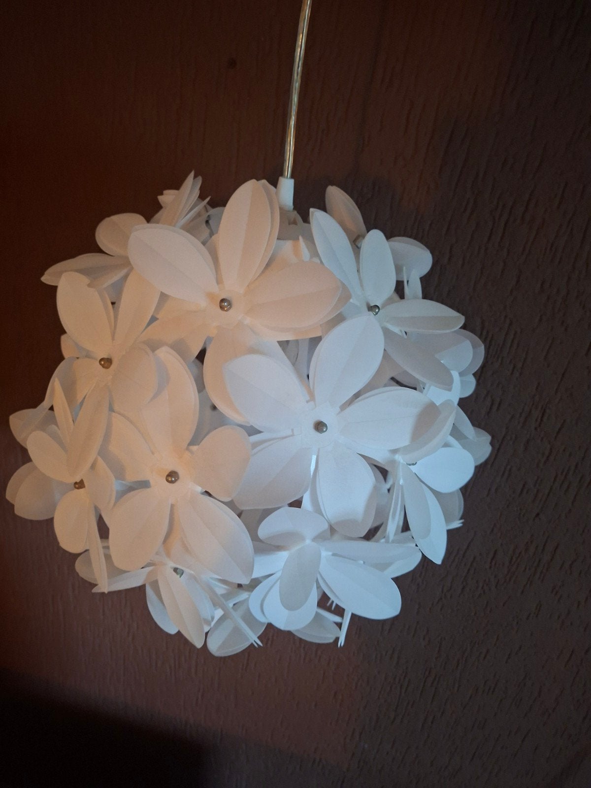 Hanglamp bloemen - Ideaal voor kinderkamer, Ophalen, Kunststof, Gebruikt, Kinderkamer, Speels, Bloemig
